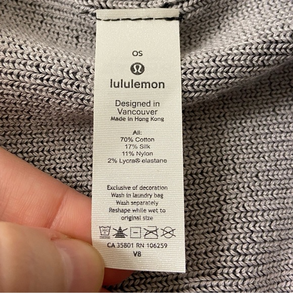 Lululemon Exaltation Knit Sweater Wrap - Picture 9 of 10